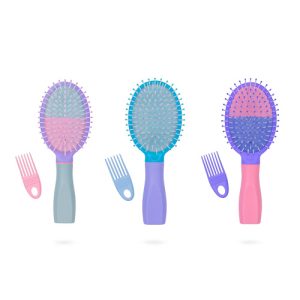 برس فانتزی شانه دار