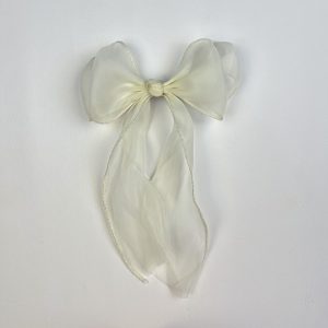 پاپیون حریر دنباله دار زرد